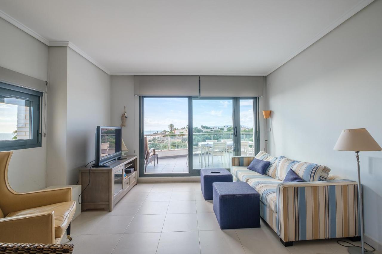 Ferienwohnung Atico-Duplex Geniales Vistas Al Mar Vinarós Exterior foto