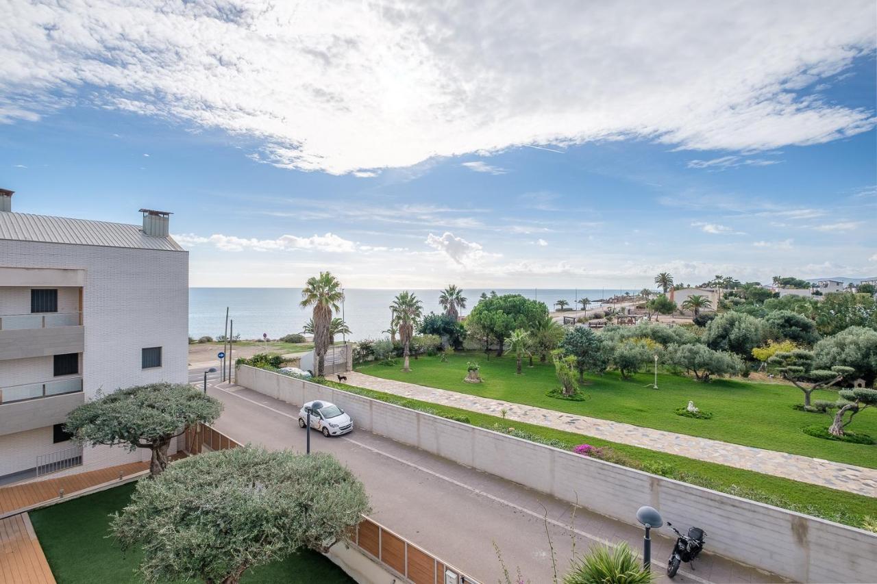 Ferienwohnung Atico-Duplex Geniales Vistas Al Mar Vinarós Exterior foto