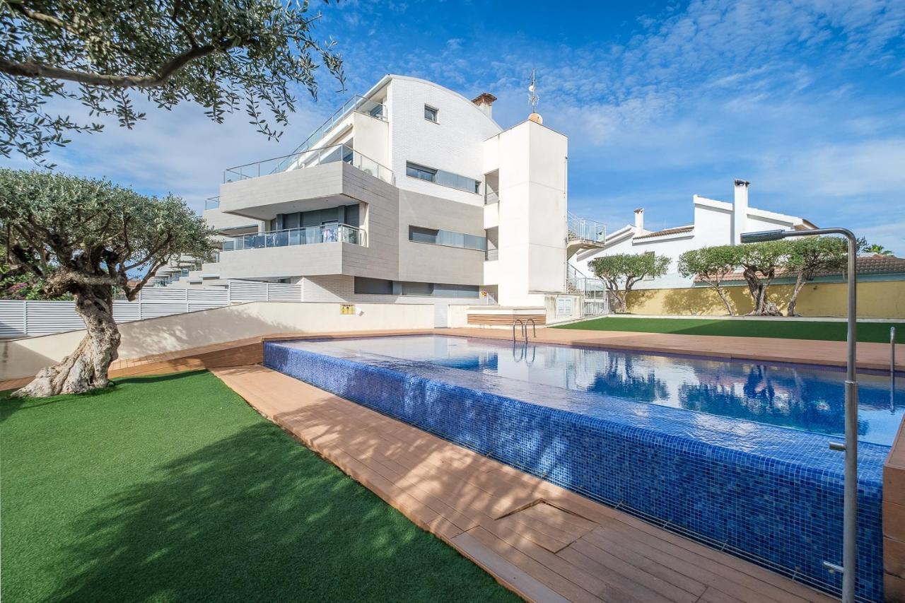 Ferienwohnung Atico-Duplex Geniales Vistas Al Mar Vinarós Exterior foto
