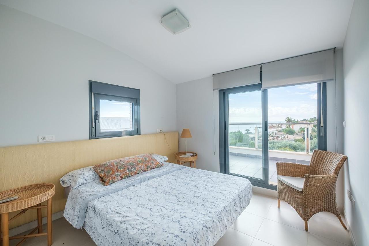 Ferienwohnung Atico-Duplex Geniales Vistas Al Mar Vinarós Exterior foto