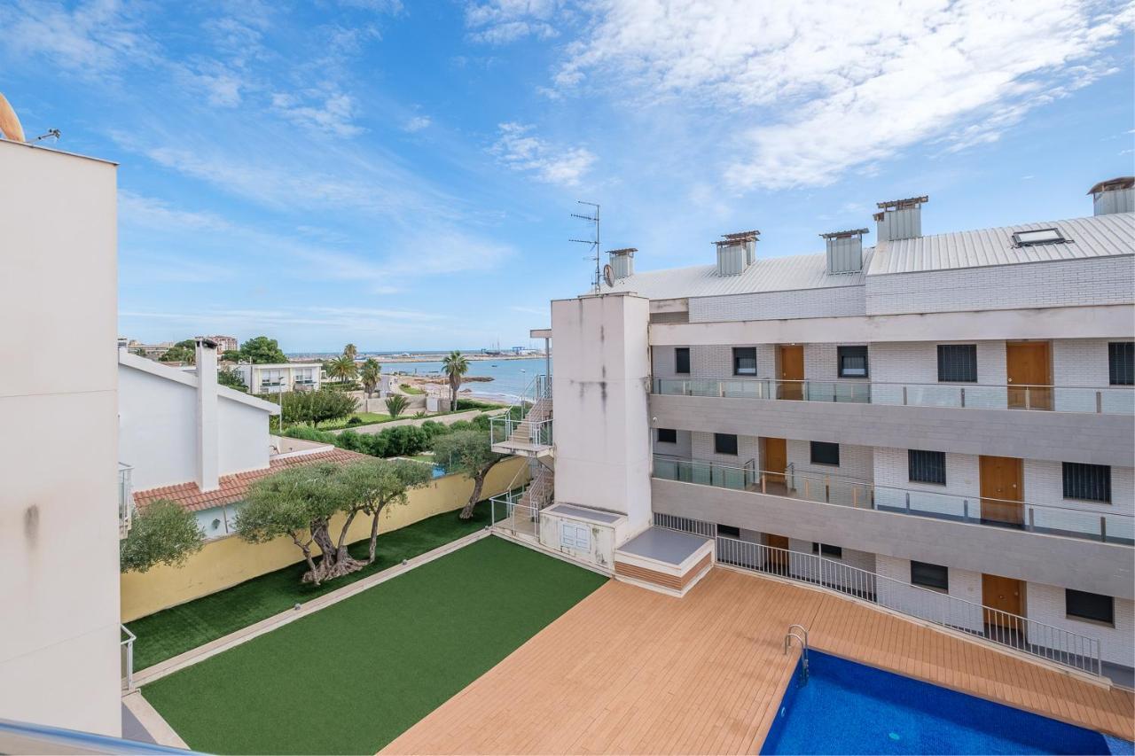 Ferienwohnung Atico-Duplex Geniales Vistas Al Mar Vinarós Exterior foto