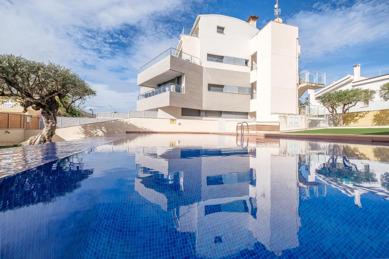 Ferienwohnung Atico-Duplex Geniales Vistas Al Mar Vinarós Exterior foto