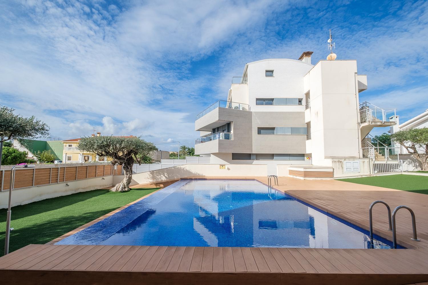 Ferienwohnung Atico-Duplex Geniales Vistas Al Mar Vinarós Exterior foto